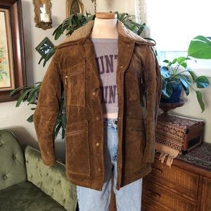 70’s Sherpa Lined Corduroy Jacket